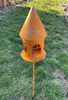 Vogelhaus XXL zum Beleuchten 45x26cm + Stab Gartenstecker Produktbild-Vorschau 4