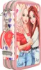 TOPModel Trousse à crayons 2 compartiments HEART TO HEART Voir les images du produit 3