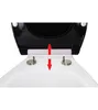 SANILO WC-Sitz mit Absenkautomatik Flat Schwarz, Produktbild-Vorschau 6