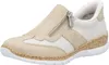 Rieker Damen Slipper MemoSoft weich leicht rutschfest beige Produktbild-Vorschau 5