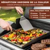 Set de plaques de cuisson eluno Plancha comprenant 1 plaque Voir les images du produit 5