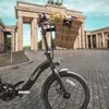 SachsenRAD Panier à vélo avant 22L en polyrattan, montage Voir les images du produit 3