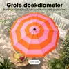 Mica Decorations Parasol z regulowaną podstawą w paski – Podgląd zdjęcia produktu 6