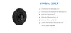 Ruote Ø 200 mm, ruota per sedia a rotelle 200x50, rollator Anteprima dell’immagine prodotto 4