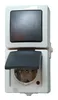 Kopp 138556008, Typ F, CEE 7/4, Schwarz, Grau, Thermoplast, Produktbild-Vorschau 2