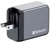VERBATIM 32201 GaN-lader, 65W, 1x USB-A, 2x USB-C, grijs Productafbeelding-voorbeeld 9