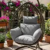 Topchances Coussin pour fauteuil suspendu Coussin d'assise Voir les images du produit 1