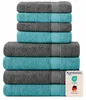 Komfortec 8er Handtuch Set aus 100% Baumwolle, 4 Badetücher Produktbild-Vorschau 2