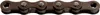 A close-up, straight-on view of a bicycle chain. Produktbild-Vorschau