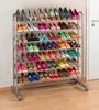 WENKO Schuhe Regal ausziehbar Schrank 42 Paar Rollen Zimmer Produktbild-Vorschau 7