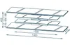 TV-Rack "7725" aus Metall  / ESG-Sicherheitsglas in Produktbild-Vorschau 3