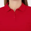 JAKO Damen Polo Organic Stretch, Farbe:rot, Größe:40 Produktbild-Vorschau 7