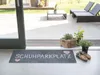 Akzente Fußmatte Schuhparkplatz" grau-rosa 35x100 cm" Produktbild-Vorschau 2