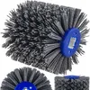Nylon Satinierwalze 120 x 100 x 19 mm Satinierbürste P80 Produktbild-Vorschau 2