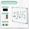 HOMCOM Whiteboard Magnetisch Magnettafel mit 4 Markern10 Produktbild-Vorschau 5