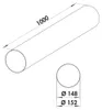 NABER COMPAIR condotto circolare R-1000 Sistema 150 Anteprima dell’immagine prodotto 6