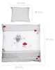 roba Komplettwiegenset 'Adam & Eule' (40x90cm), weiß, mit Produktbild-Vorschau 4