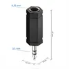 deleyCON 2 Stück Stereo Audio Klinke Adapter 3,5mm Stecker Produktbild-Vorschau 2