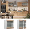 Szklana szafka kuchenna Vicco R-Line Sonoma 60 cm, Model Podgląd zdjęcia produktu 2