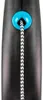 Laisse Black Design S Cord 5m black/ blue Flexi Voir les images du produit 2