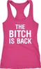 Damen Tank-Top Shirt The Bitch is back Racerback Moonworks® Produktbild-Vorschau 1