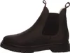 A side view of a single brown boot. Produktbild-Vorschau