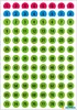 HERMA Zahlen Sticker 1-160 Durchmesser: 8 mm farbig 176 Produktbild-Vorschau 3