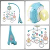Mobile pour bébé, lit de bébé avec musique et lumière pour Voir les images du produit 4