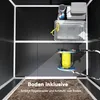 Gerätehaus 2,89 m², Geräteschuppen mit Holzoptik 3 Fenster Produktbild-Vorschau 6