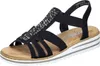 Rieker Keilsandaletten Damen 31373730393531 Schwarz 41 EU Produktbild-Vorschau 13