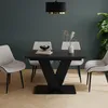 Jídelní stůl Vicco Fenaro Černá 120 x 80 cm roztažitelný, Náhled obrázku produktu 7