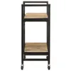 vidaXL Wózek kuchenny 87x36x81 cm lite drewno mango Podgląd zdjęcia produktu 2