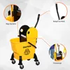 HOMCOM Čistiaci vozík, vozík na mop, vozík na utieranie, Náhľad obrázku produktu 6