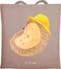Mr. & Mrs. Panda Shopping Tasche Igel Beten - Braun Pastell Produktbild-Vorschau 1