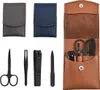 Reise Maniküre Set 4-teilig Braun mit Nagelknipser, Schere, Produktbild-Vorschau 6