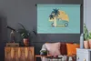 MuchoWow® Wandteppich Wandbehang Bus - Surfbrett - Sommer - Produktbild-Vorschau 5