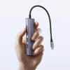 Ugreen 7-in-1 USB-C Hub CM498, Andocken, Dock, 100 W, Grau Produktbild-Vorschau 2