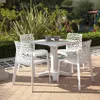 Grand Soleil Zavor carré table polypropylène extérieur bar Voir les images du produit 7