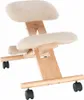 Kondela Ergonomischer Kniestuhl Groko - Creme / Buche Produktbild-Vorschau 1
