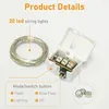 30 Stück Mini LED Lichterkette mit Batterie, 2m, Produktbild-Vorschau 4