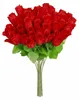 480 x Kunstrosen rot, Kunstblumen, künstliche Dekoblumen, Produktbild-Vorschau 9