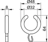 Keuco Plan Brausevorhangringe weiß (10 Stück) - 14927000103 Produktbild-Vorschau 4