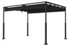 Pergola métallique QEENTOE, 3x4 mètres, noire, structure Voir les images du produit 1
