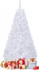 GOPLUS 150 cm Künstlicher Weihnachtsbaum, Weißer Tanne Produktbild-Vorschau 1