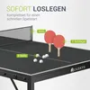 Juskys Mini Tischtennisplatte Flexi mit Zubehör - klappbar Produktbild-Vorschau 5
