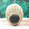 VAN DER LEEDEN DRYPOT® Rattan Pflanzkübel Grau Ø 40 cm - Produktbild-Vorschau 3