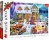 TREFL PUZZEL 1000 STUKS - KERST - Wintertijd - 10948 Productafbeelding-voorbeeld 1