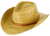Fiebig Western Strohhut mit Kinnband und UPF 50+ in beige Anteprima dell’immagine prodotto