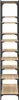 Bibliothèque Chêne Sonoma 100x32x170 cm Bois composite et Voir les images du produit 5