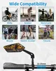 2 Fahrradspiegel mit schraubbaren Aluminium-Lenkerklemmen Produktbild-Vorschau 6